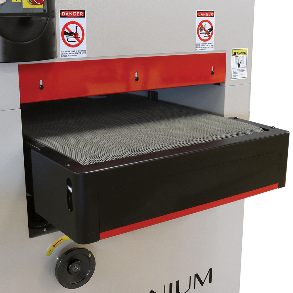 Steel sales belt sander