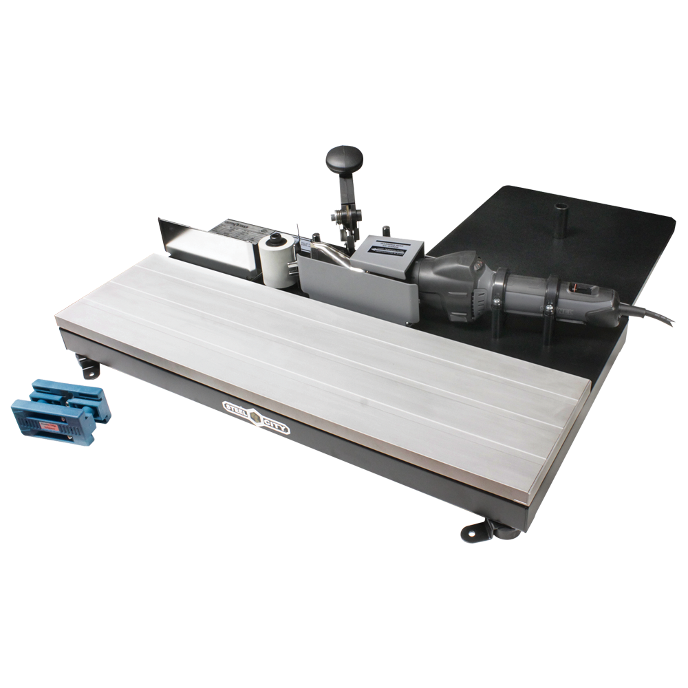 Bench Top Edge Banding Machine for Pre-Glued Edging 60-400 S1 – Steel ...