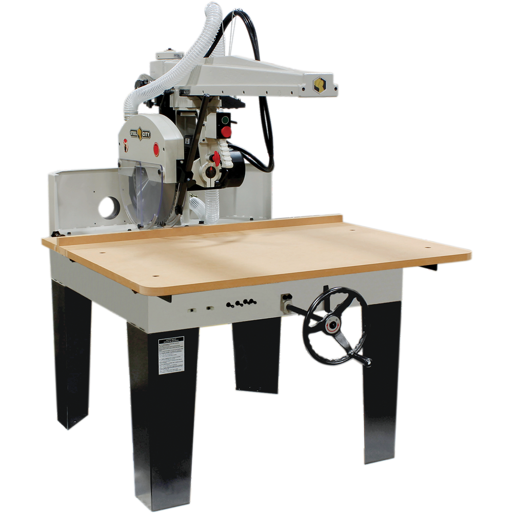 24 radial arm discount saw