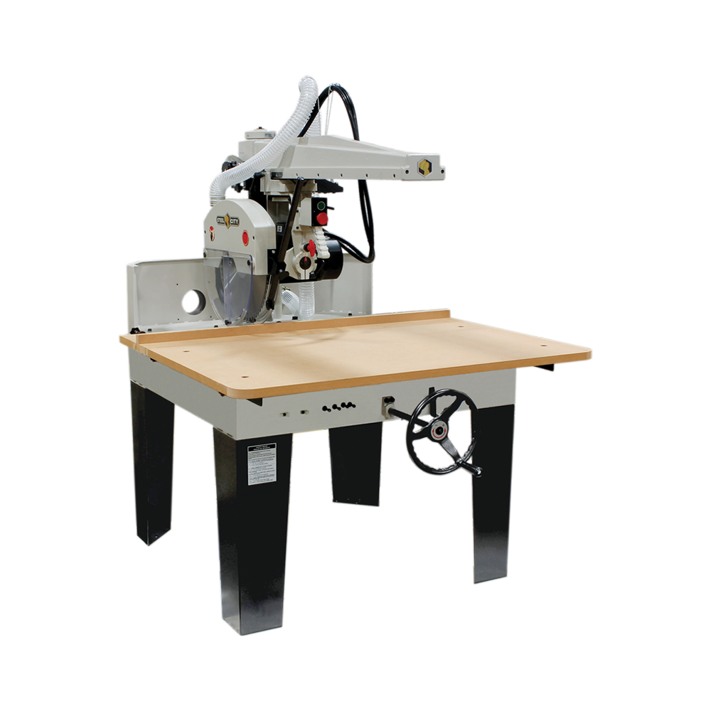 Scie radiale 16" de production 10-760 T4