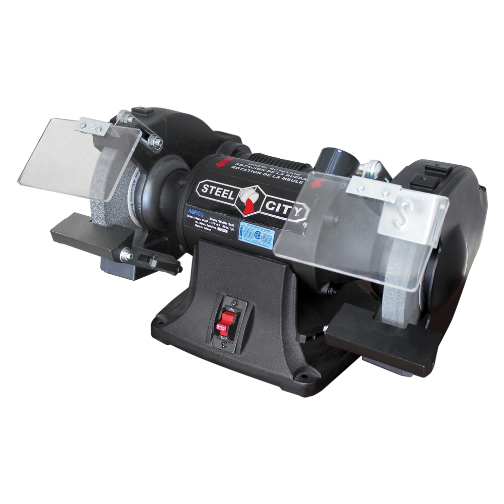 8" Heavy Duty Low Speed Bench Grinder 70-200 S1