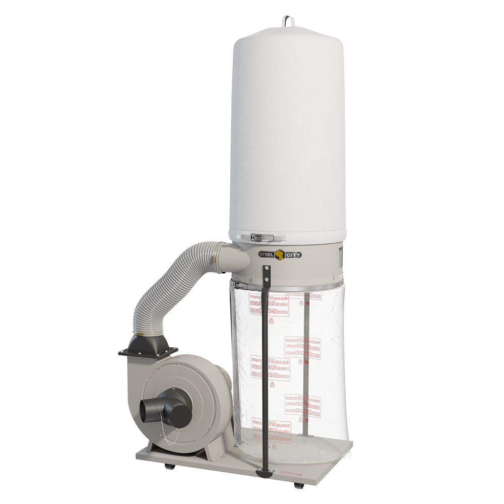 1-1/2 HP Portable Dust Collector 80-150 S2 B
