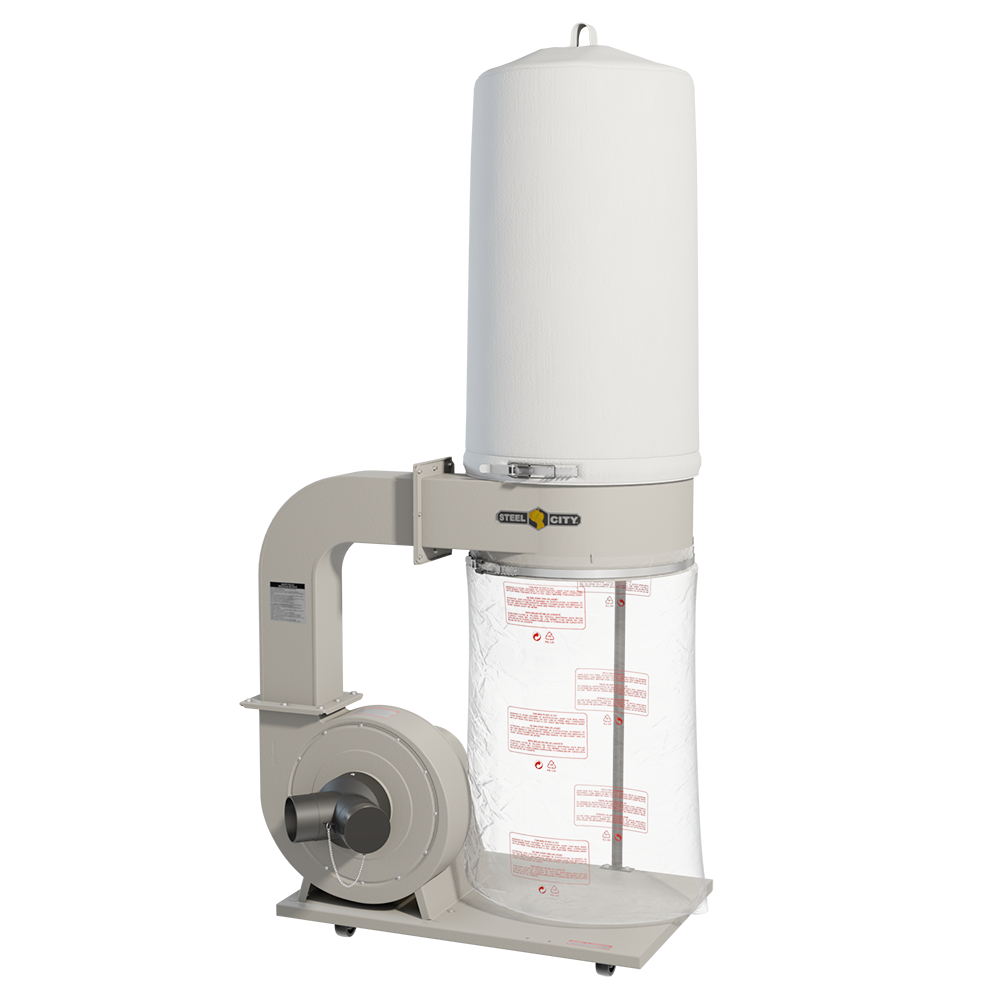 2 HP Portable Dust Collector 80-210S3 